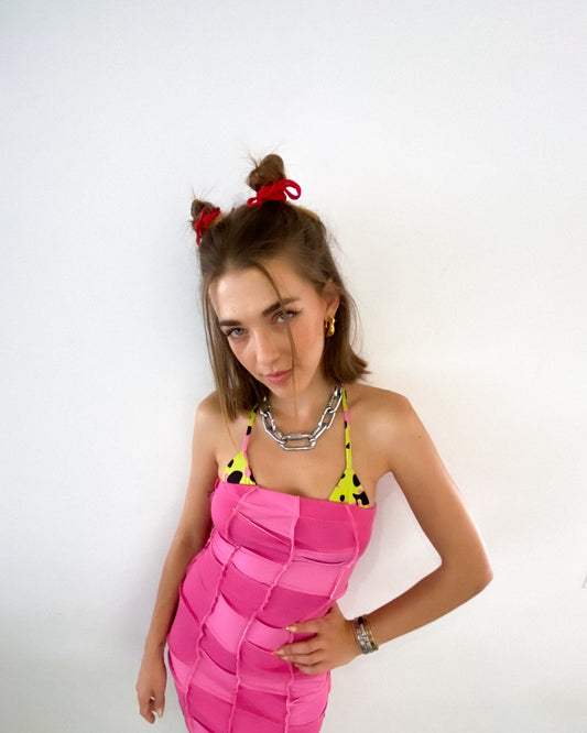 Vestido Leslie - Tropical Goth (Archive Piece)