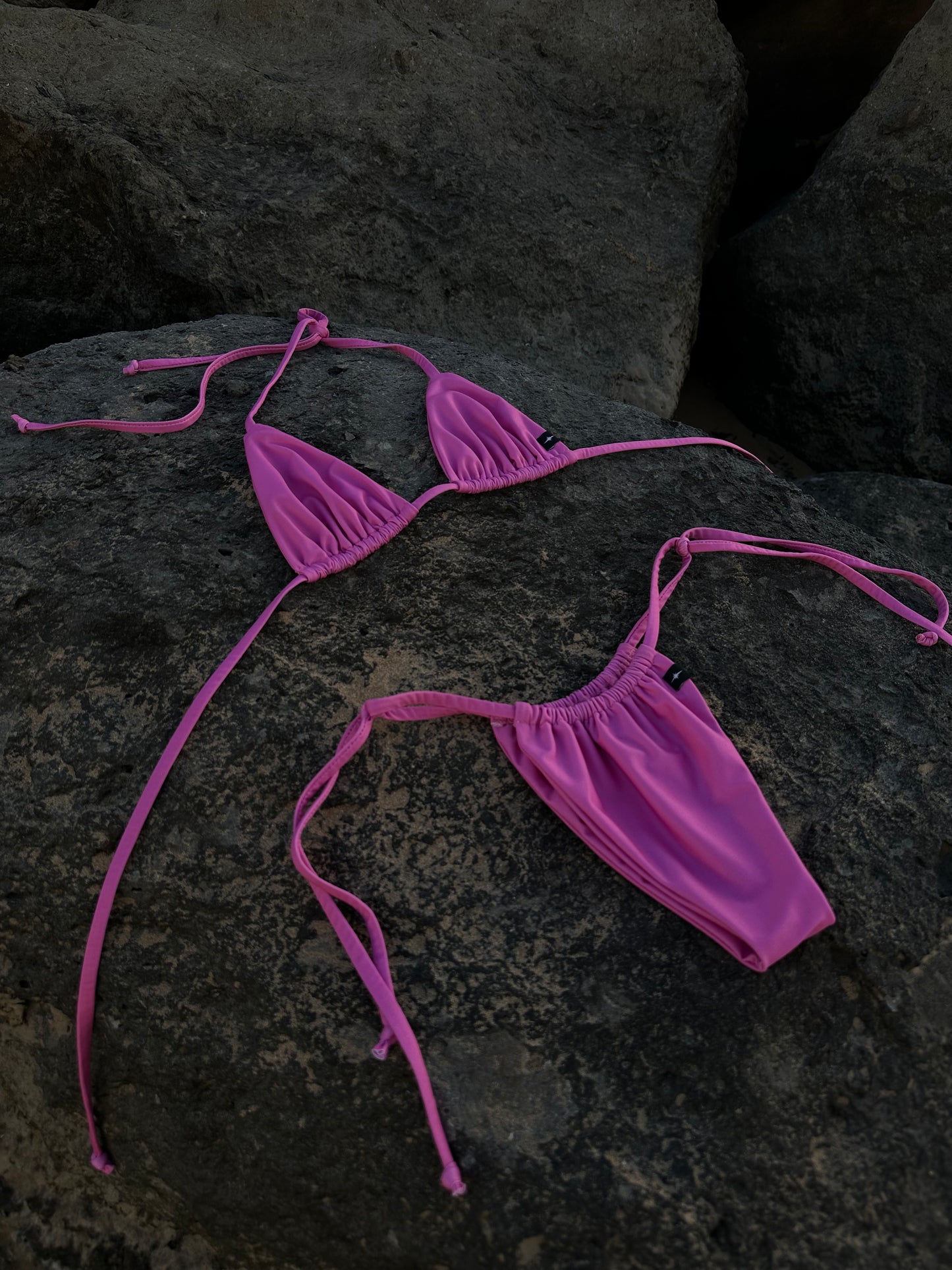 Bikini Bottom Cortinilla - Tropical Pink