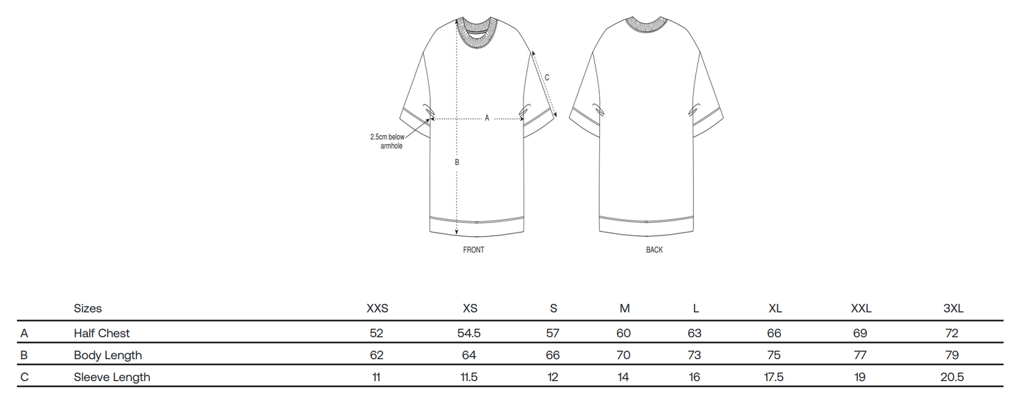 Deathcore Oversized Unisex T-shirt